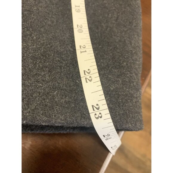 M. Julian Wool Blend Coat Size XL Button Up Black - Picture 7 of 8